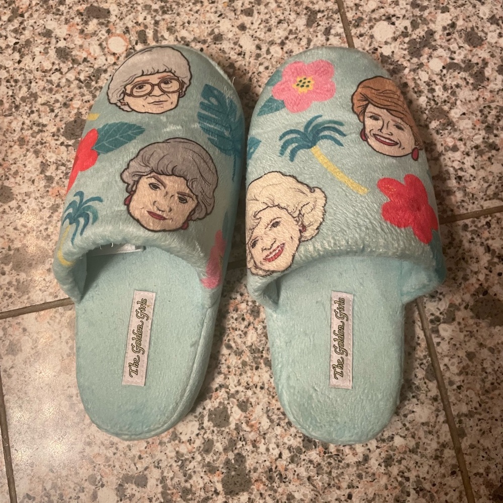 Golden Girls Vintage Slippers